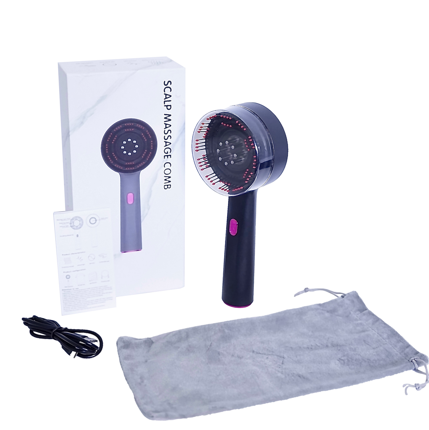 Red Light Therapy Scalp Massage Comb for Hair Growth