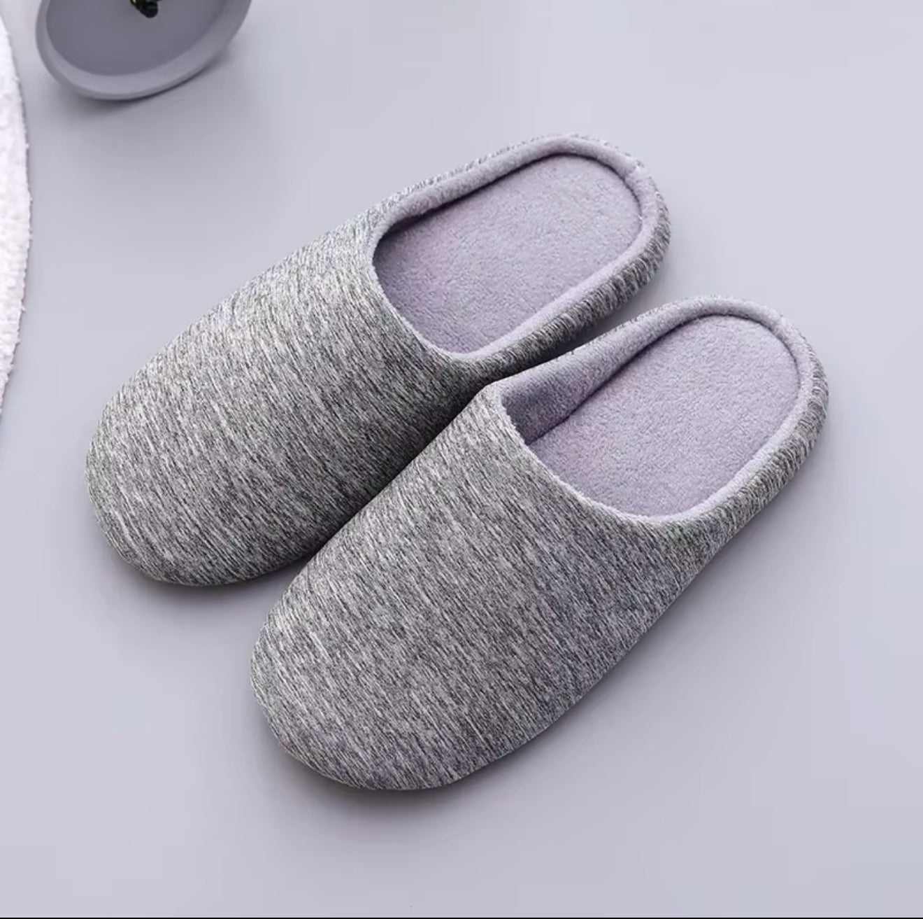 Lightweight Winter Slippers, Comfortable, 2 Pairs