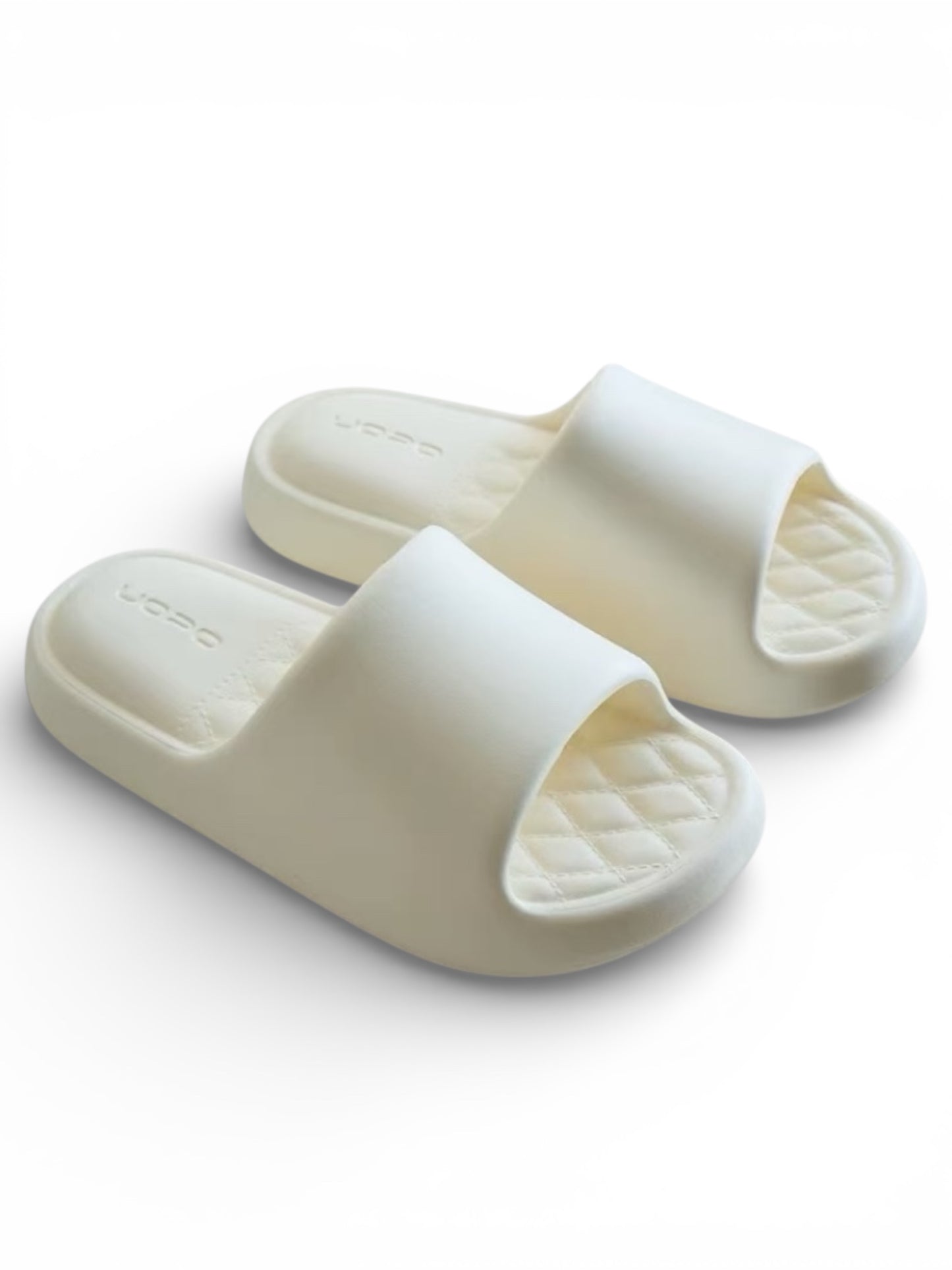 Men's & Women’s Cushioned Cloud Slippers – 1.5” Thick Soft Sole, Anti-Slip Comfort Slides for Indoor & Outdoor Use